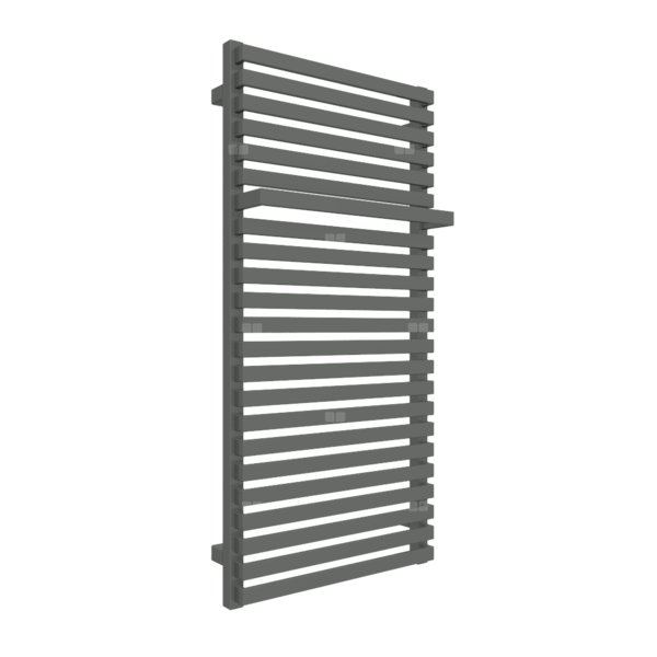 Grzejnik drabinkowy TERMA CITY, podłączenie Z1, wym. 1050 x 500 mm, kolor błyszcząca szarość, moc 600W