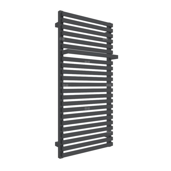 Grzejnik drabinkowy TERMA CITY, podłączenie LX, wym. 1050 x 500 mm, kolor szary czarny RAL7021, moc 600W