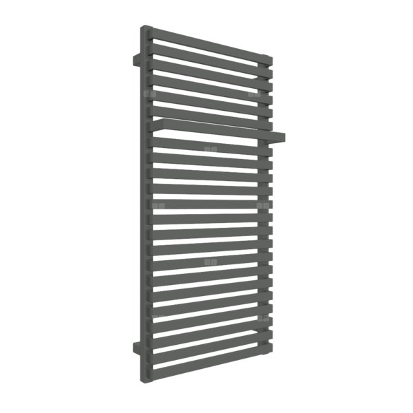 Grzejnik drabinkowy TERMA CITY, podłączenie ZX, wym. 1050 x 500 mm, kolor szary drogowy b RAL7043, moc 600W