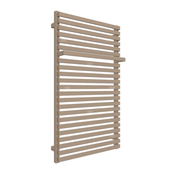 Grzejnik drabinkowy TERMA CITY, podłączenie Z1, wym. 1050 x 600 mm, kolor kwarc, moc 714W