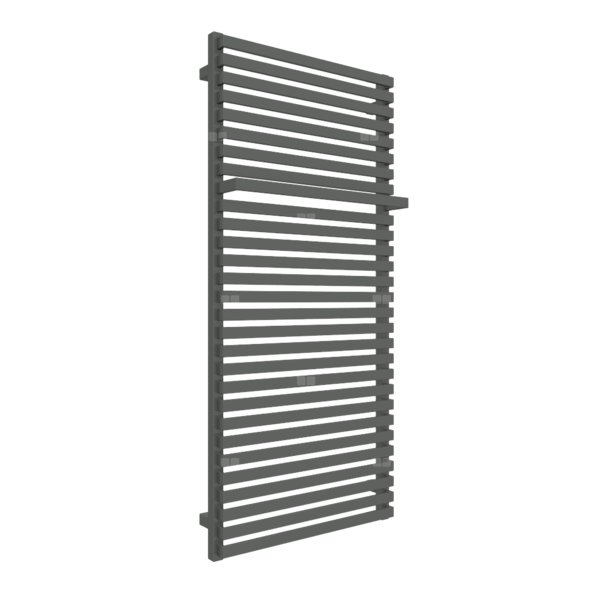 Grzejnik drabinkowy TERMA CITY, podłączenie ZX, wym. 1320 x 600 mm, kolor szary drogowy b RAL7043, moc 879W