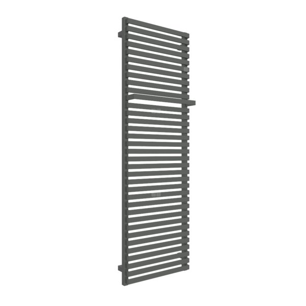Grzejnik drabinkowy TERMA CITY, podłączenie SX, wym. 1590 x 500 mm, kolor szary drogowy b RAL7043, moc 887W