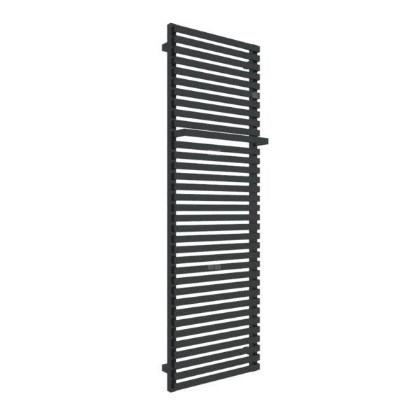 Grzejnik drabinkowy TERMA CITY, podłączenie SX, wym. 1590 x 500 mm, kolor czarny jak kruk soft RAL9005, moc 887W