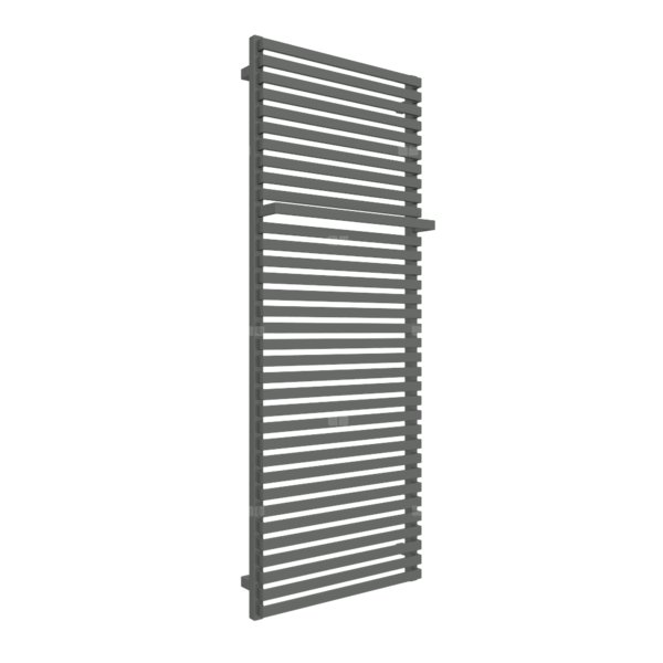 Grzejnik drabinkowy TERMA CITY, podłączenie SX, wym. 1590 x 600 mm, kolor błyszcząca szarość, moc 1055W