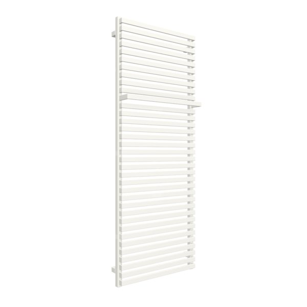Grzejnik drabinkowy TERMA CITY, podłączenie SX, wym. 1590 x 600 mm, kolor biały soft RAL9016, moc 1055W