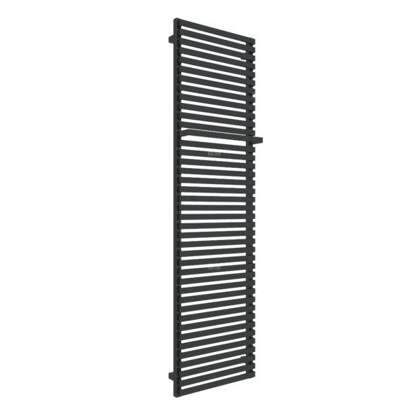 Grzejnik drabinkowy TERMA CITY, podłączenie SX, wym. 1860 x 500 mm, kolor czarny jak kruk soft RAL9005, moc 1032W