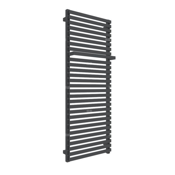 Grzejnik drabinkowy TERMA CITY ONE, podłączenie S8, wym. 1320 x 500 mm, kolor metaliczna czerń, moc 739W