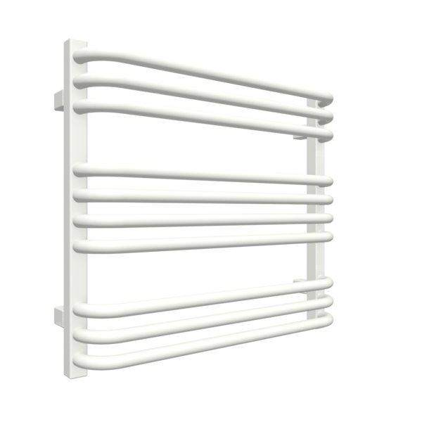 Grzejnik drabinkowy TERMA Alex, podłączenie SX, wym. 540 x 600 mm, kolor białe złoto, moc 355W