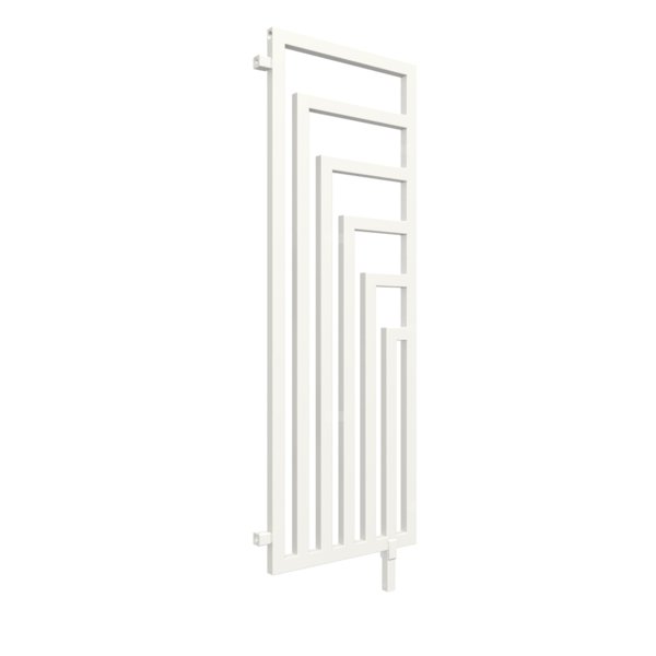 Grzejnik drabinkowy TERMA ANGUS DW, podłączenie ZX, wym. 1460 x 520 mm, kolor biały soft RAL9016, moc 711W
