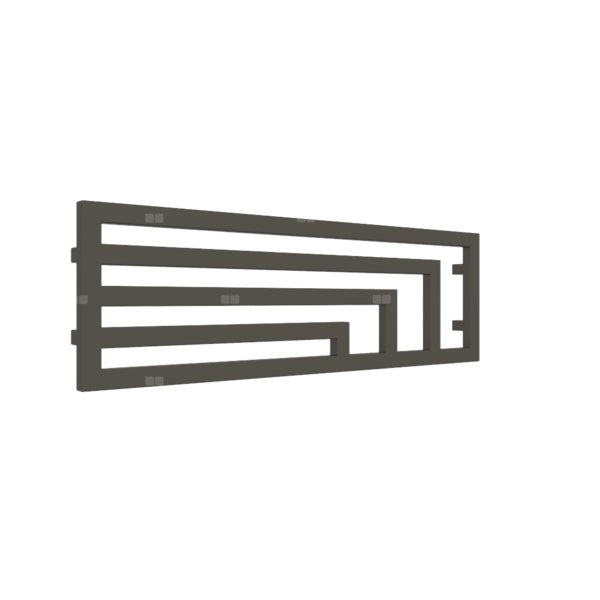 Grzejnik drabinkowy TERMA ANGUS H, podłączenie SX, wym. 360 x 1140 mm, kolor van gogh, moc 416W