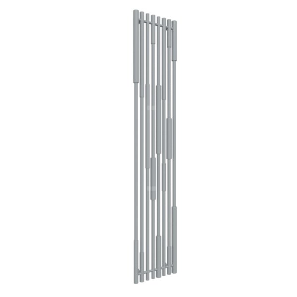Grzejnik drabinkowy TERMA Cane, podłączenie ZX, wym. 1900 x 390 mm, kolor metaliczny kamień, moc 768W