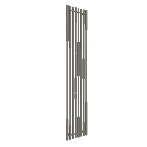Grzejnik drabinkowy TERMA Cane, podłączenie YP, wym. 1900 x 390 mm, kolor błyszczący żwir, moc 768W