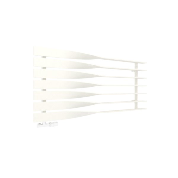 Grzejnik drabinkowy TERMA CYKLON H, podłączenie O8, wym. 580 x 1300 mm, kolor biały drogowy RAL9016