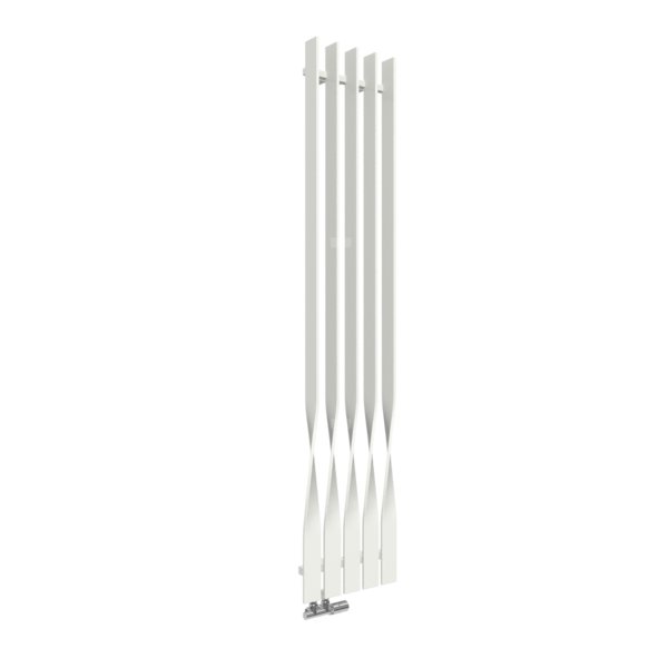 Grzejnik drabinkowy TERMA CYKLON V, podłączenie YP, wym. 1900 x 495 mm, kolor biały soft RAL9016, moc 999W