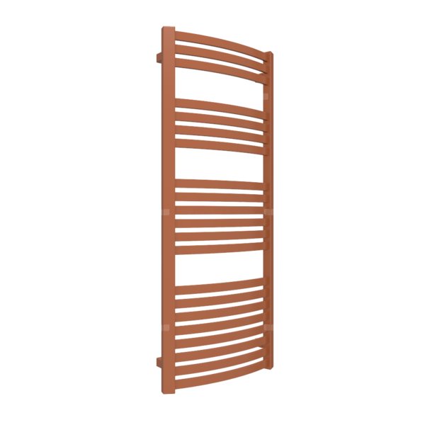 Grzejnik drabinkowy TERMA DEXTER, podłączenie O1, wym. 1200 x 500 mm, kolor jasna miedź, moc 541W