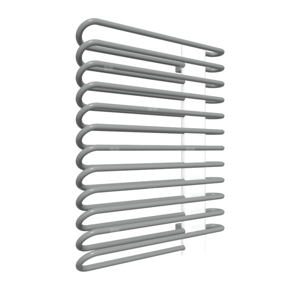 Grzejnik drabinkowy TERMA MICHELLE, podłączenie YP, wym. 780 x 600 mm, kolor szary drogowy a RAL7042, moc 533W