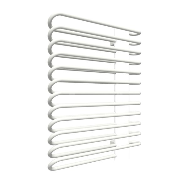 Grzejnik drabinkowy TERMA MICHELLE, podłączenie YL, wym. 780 x 600 mm, kolor biały soft RAL9016, moc 533W
