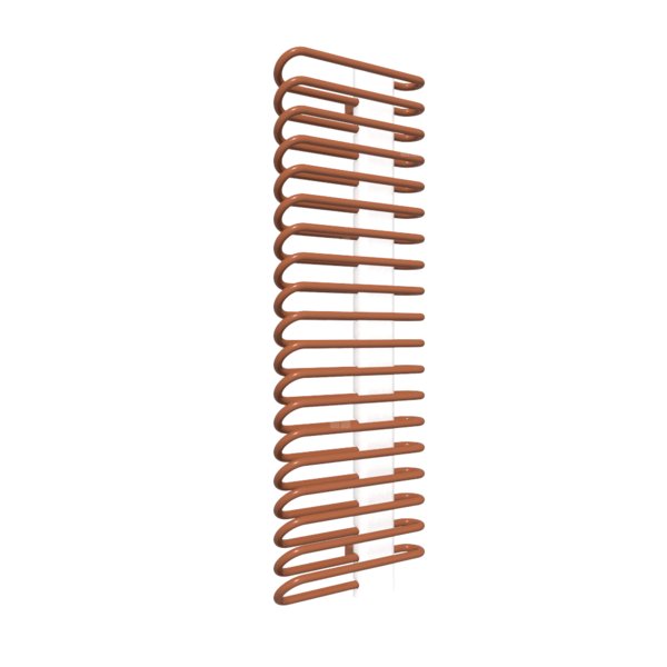 Grzejnik drabinkowy TERMA MICHELLE, podłączenie YL, wym. 1200 x 400 mm, kolor jasna miedź, moc 580W