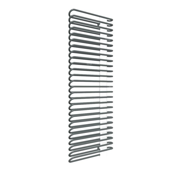 Grzejnik drabinkowy TERMA MICHELLE, podłączenie YP, wym. 1620 x 600 mm, kolor szary bazaltowy RAL7012, moc 1172W