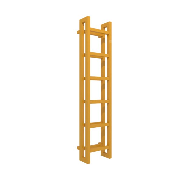 Grzejnik drabinkowy TERMA STAND, podłączenie SX, wym. 1380 x 300 mm, kolor miodowo-piaskowy RAL1005, moc 577W