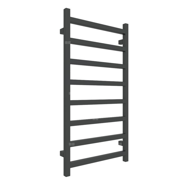Grzejnik drabinkowy TERMA SIMPLE, podłączenie ZX, wym. 960 x 500 mm, kolor czarny RAL9011, moc 351W