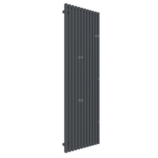 Grzejnik drabinkowy TERMA TRIGA, podłączenie Z8, wym. 1900 x 580 mm, kolor szary antracytowy RAL7016, moc 1442W