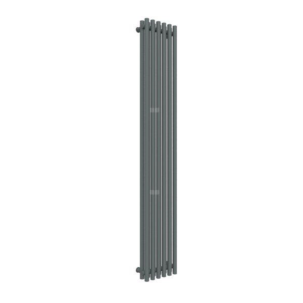 Grzejnik drabinkowy TERMA TUNE VWD, podłączenie Z1, wym. 1800 x 290 mm, kolor grafit, moc 967W