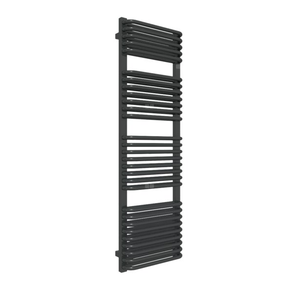 Grzejnik drabinkowy TERMA TYTUS, podłączenie Z8, wym. 1420 x 440 mm, kolor czarny jak kruk soft RAL9005, moc 930W