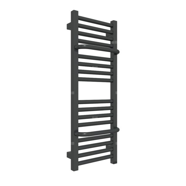 Grzejnik drabinkowy TERMA LIMA ONE, podłączenie S8, wym. 820 x 300 mm, kolor czarny jak kruk soft RAL9005, moc 244W