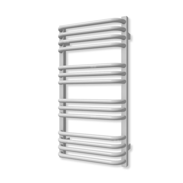 Grzejnik drabinkowy TERMA ALEX, podłączenie ZX, wym. 760 x 400 mm, kolor szary mleczny RAL7047 (farba), moc 330W