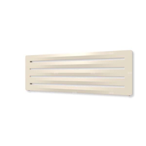 Grzejnik dekoracyjny TERMA AERO H, moc  480W, 410x1200 mm, biały ostrygowy RAL1013 (farba), podłączenie: lx