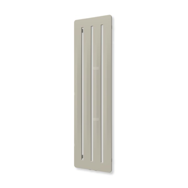 Grzejnik dekoracyjny TERMA AERO V, moc  366W, 1200x320 mm, kalifornijski beż (farba), podłączenie: zx