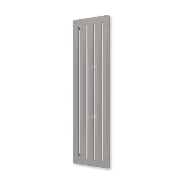 Grzejnik dekoracyjny TERMA AERO V, moc  558W, 1500x410 mm, metaliczny beż (farba), podłączenie: px