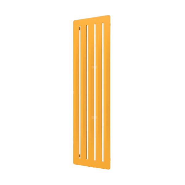 Grzejnik dekoracyjny TERMA AERO V, moc  558W, 1500x410 mm, soft 1003 (farba), podłączenie: lx
