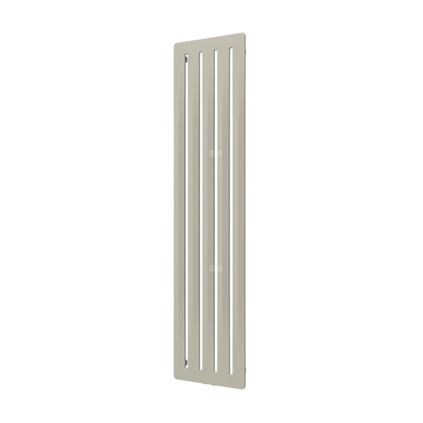 Grzejnik dekoracyjny TERMA AERO V, moc  657W, 1800x410 mm, szary beżowy RAL7006 (farba), podłączenie: zx