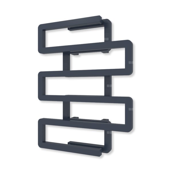 Grzejnik dekoracyjny TERMA BOOKIE, moc  375W, 650x500 mm, dżinsowy (farba), podłączenie: zx