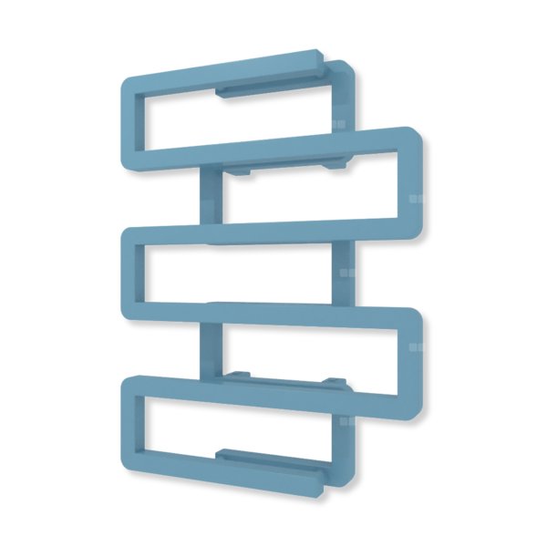 Grzejnik dekoracyjny TERMA BOOKIE, moc  375W, 650x500 mm, ral 5024 mat (farba), podłączenie: zx
