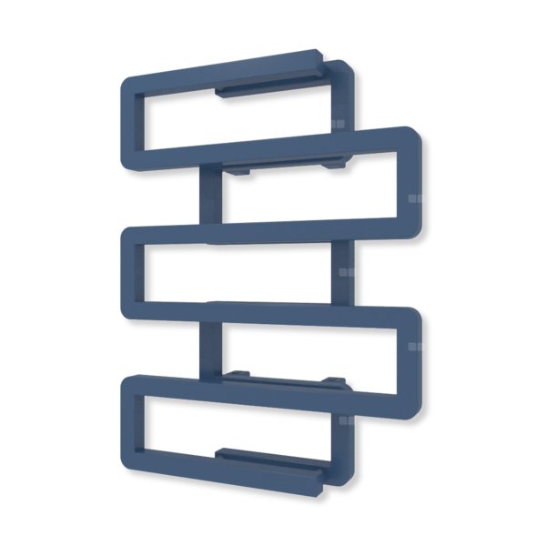 Grzejnik dekoracyjny TERMA BOOKIE, moc  375W, 650x500 mm, ral 5000 mat (farba), podłączenie: zx
