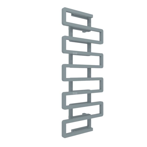 Grzejnik dekoracyjny TERMA BOOKIE, moc  619W, 1150x500 mm, szafir anodowy (farba), podłączenie: zx