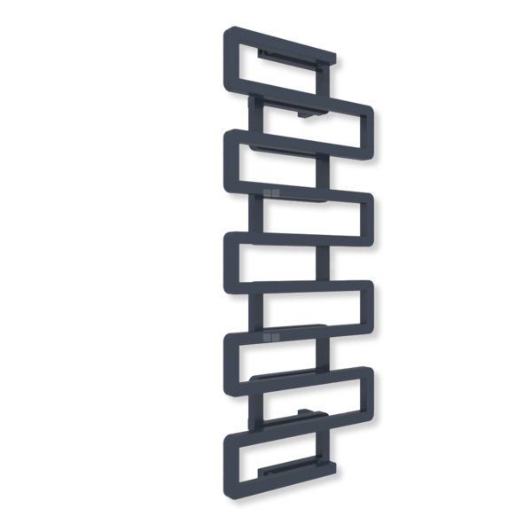 Grzejnik dekoracyjny TERMA BOOKIE, moc  619W, 1150x500 mm, dżinsowy (farba), podłączenie: zx