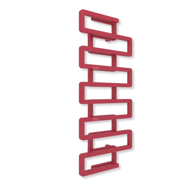 Grzejnik dekoracyjny TERMA BOOKIE, moc  619W, 1150x500 mm, soft 3027 (farba), podłączenie: zx