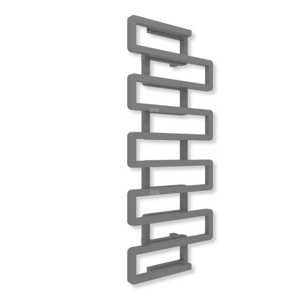 Grzejnik dekoracyjny TERMA BOOKIE, moc  619W, 1150x500 mm, burzowe niebo (farba), podłączenie: zx