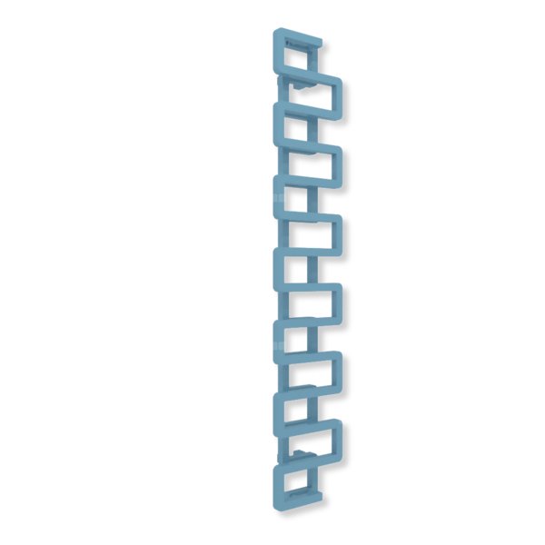 Grzejnik dekoracyjny TERMA BOOKIE, moc  595W, 1650x300 mm, ral 5024 mat (farba), podłączenie: zx