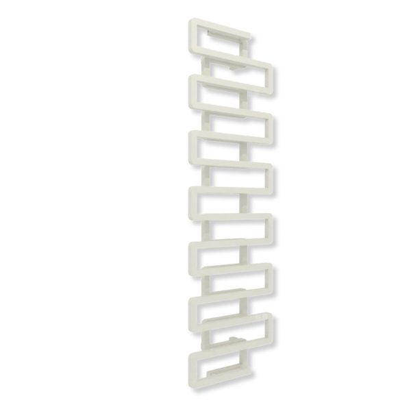 Grzejnik dekoracyjny TERMA BOOKIE, moc  873W, 1650x500 mm, rumieniec (farba), podłączenie: zx