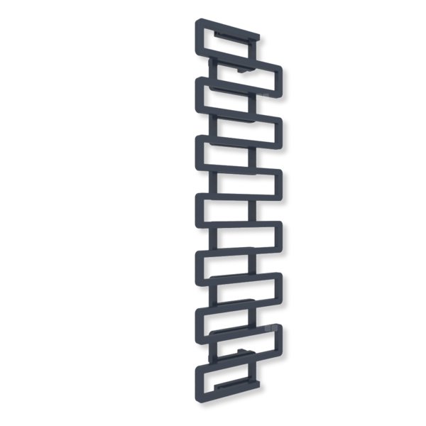 Grzejnik dekoracyjny TERMA BOOKIE, moc  873W, 1650x500 mm, dżinsowy (farba), podłączenie: zx
