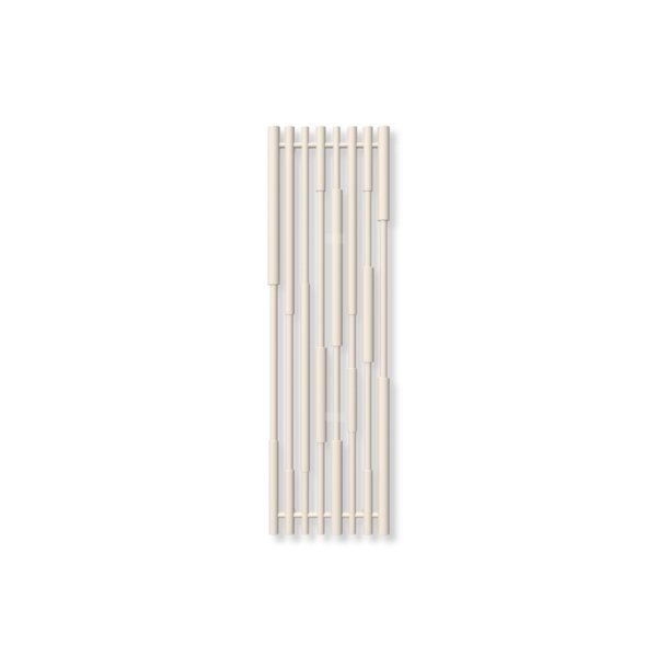 Grzejnik dekoracyjny TERMA CANE, moc  569W, 1300x390 mm, ral 9001 mat (farba), podłączenie: zx