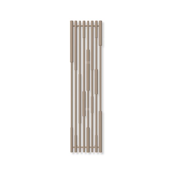Grzejnik dekoracyjny TERMA CANE, moc  670W, 1600x390 mm, kwarc (farba), podłączenie: z1