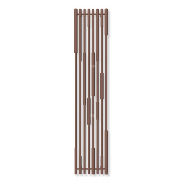 Grzejnik dekoracyjny TERMA CANE, moc  768W, 1900x390 mm, miedź (farba), podłączenie: z8