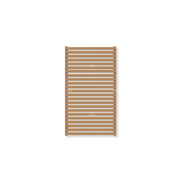 Grzejnik drabinkowy TERMA CITY, podłączenie SX, wym. 1050 x 600 mm, kolor lotos (farba), moc 714W