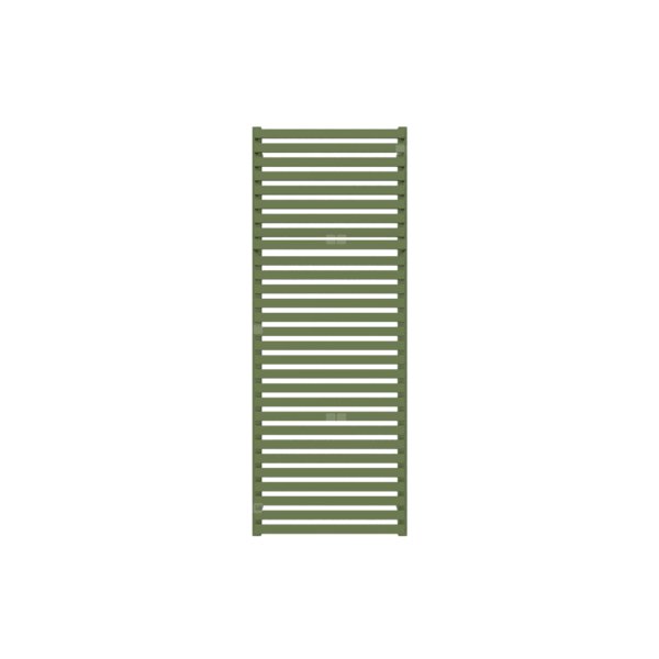 Grzejnik drabinkowy TERMA CITY, podłączenie ZX, wym. 1320 x 500 mm, kolor zieleń paproci RAL6025 (farba), moc 739W